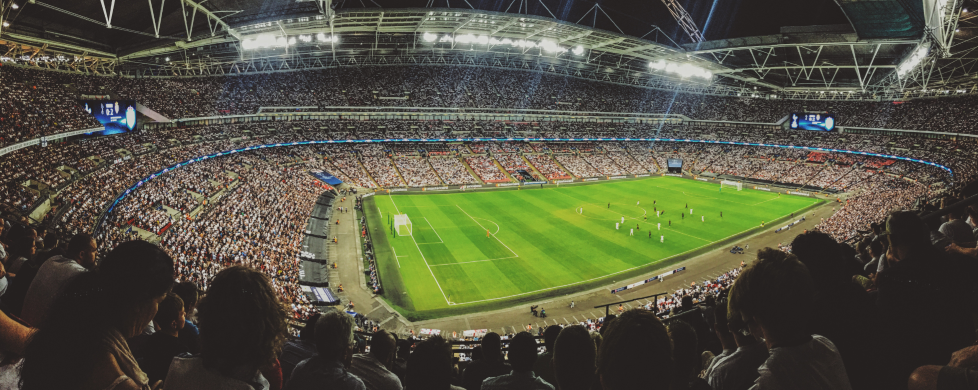 Picture of a soccer stadium